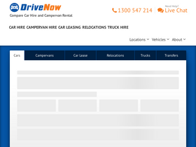 'drivenow.com.au' screenshot