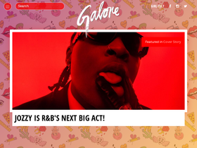 'galoremag.com' screenshot