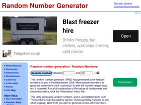 'randomnumbergenerator.com' screenshot