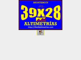 '39x28altimetrias.com' screenshot