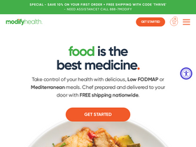 'modifyhealth.com' screenshot
