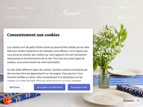 nogoya.fr homepage screenshot