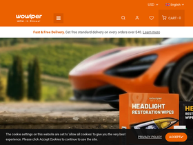 wowiper.com homepage screenshot