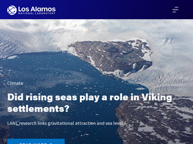 'lanl.gov' screenshot