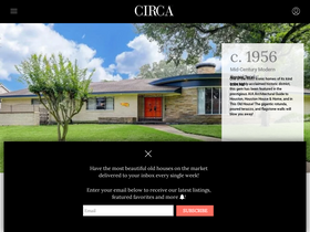'circaoldhouses.com' screenshot