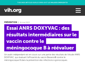 'vih.org' screenshot