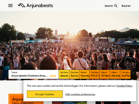 'anjunabeats.com' screenshot