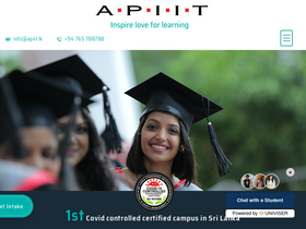 'apiit.lk' screenshot