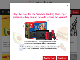 'midcolumbialibraries.org' screenshot