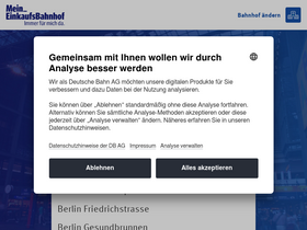 'einkaufsbahnhof.de' screenshot