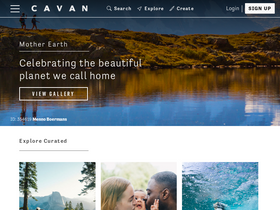 'cavanimages.com' screenshot