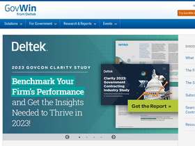 'govwin.com' screenshot