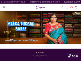 charviboutique.com homepage screenshot
