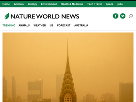 'natureworldnews.com' screenshot