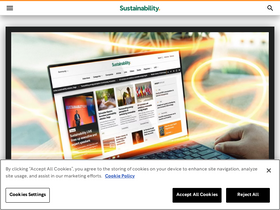 'sustainabilitymag.com' screenshot