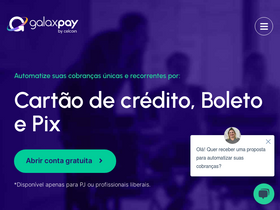 'galaxpay.com.br' screenshot