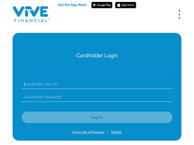 'vivecard.com' screenshot