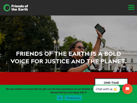 'foe.org' screenshot