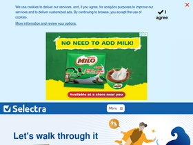 'selectra.co.uk' screenshot