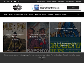 'afrofire.com' screenshot