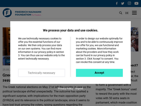 'freiheit.org' screenshot