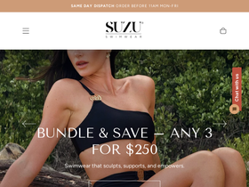 suzuswim.com homepage screenshot