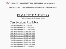 fematestanswers.com