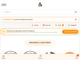 dspetstore.com homepage screenshot