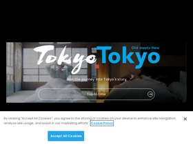 'tokyotokyo.jp' screenshot