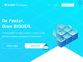 'griddb.net' screenshot