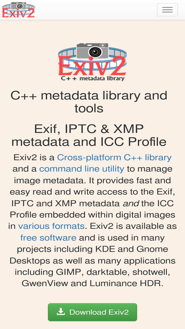 exiv2.org
