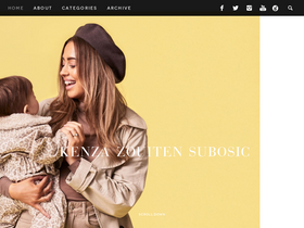 'kenzas.se' screenshot