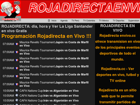 'rojadirectaenvivo.cc' screenshot