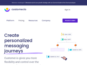 'customer.io' screenshot