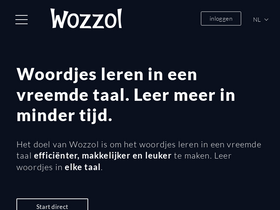 'wozzol.nl' screenshot