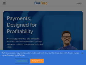 'bluesnap.com' screenshot