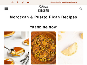 'salimaskitchen.com' screenshot