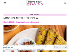 'carveyourcraving.com' screenshot