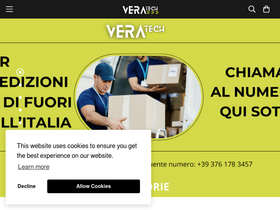 vera-tech.it homepage screenshot