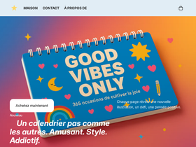 goodvybes.fr homepage screenshot