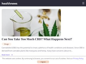 'healthnews.com' screenshot