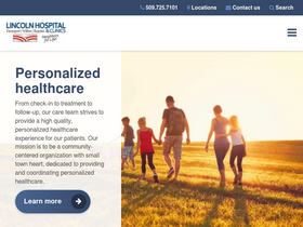 'lincolnhospital.org' screenshot