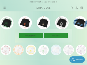 stratosail.com homepage screenshot