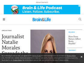 'brainandlife.org' screenshot