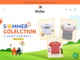 crunchy-nachos.com homepage screenshot