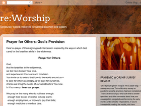 're-worship.blogspot.com' screenshot