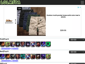'lolmeta.info' screenshot