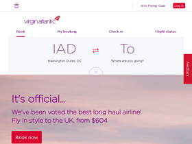 'virgin-atlantic.com' screenshot