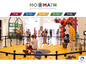 'momath.org' screenshot