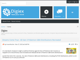 'digiex.net' screenshot